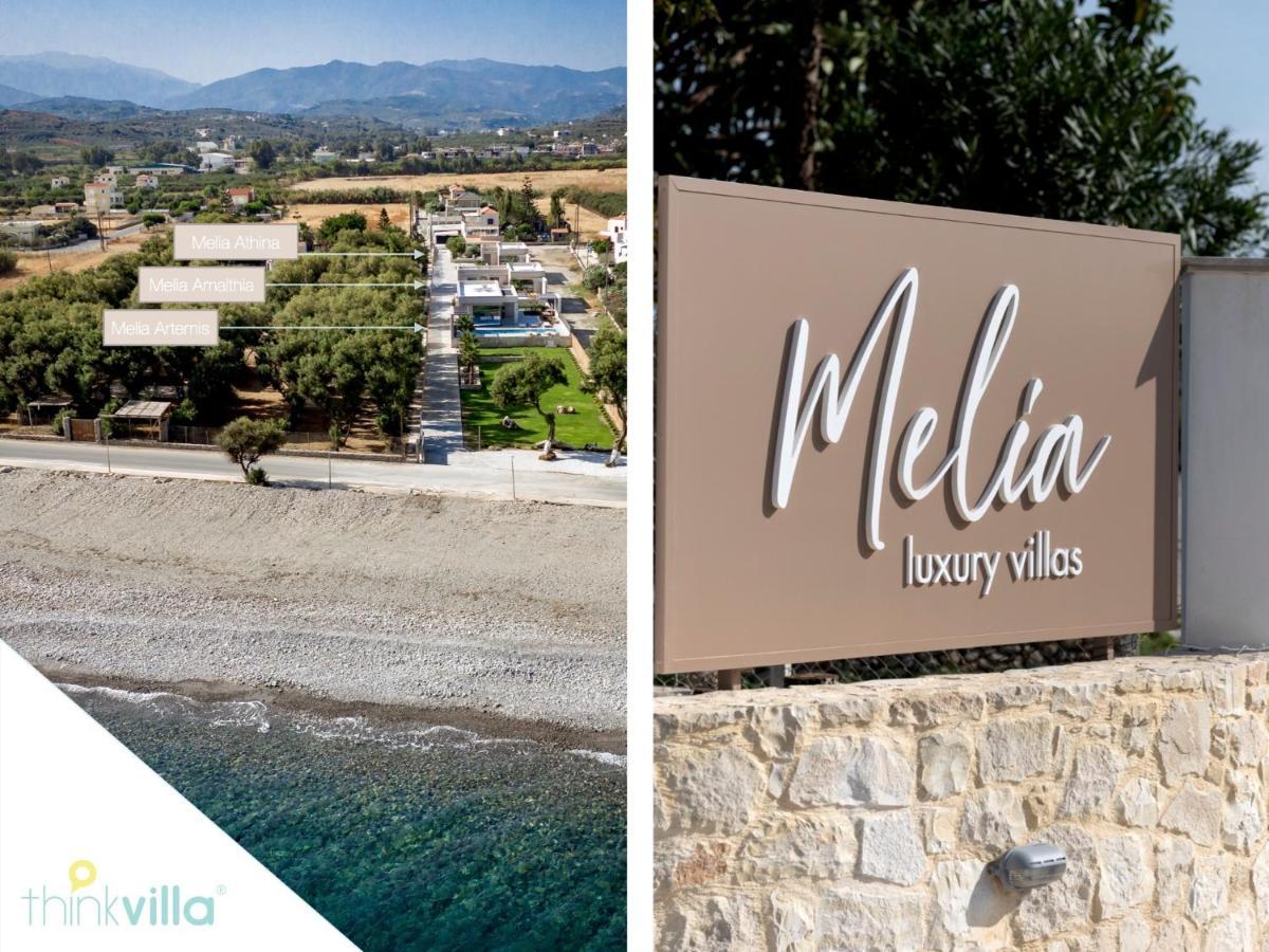 Athina Luxury Villa, With Pool & Walk To The Beach, By Thinkvilla 하니아 외부 사진